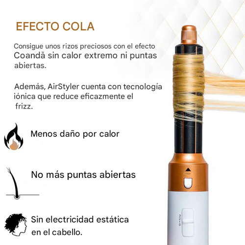 Airstyler kit de estilista 5 n 1