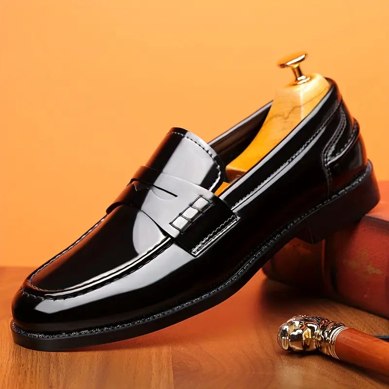 Oxford Shine™ – Zapato De Cuero Clásico Ortopédico