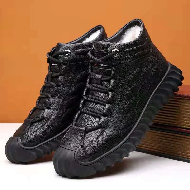 Leon™ - Botas de nieve de forro polar para hombre