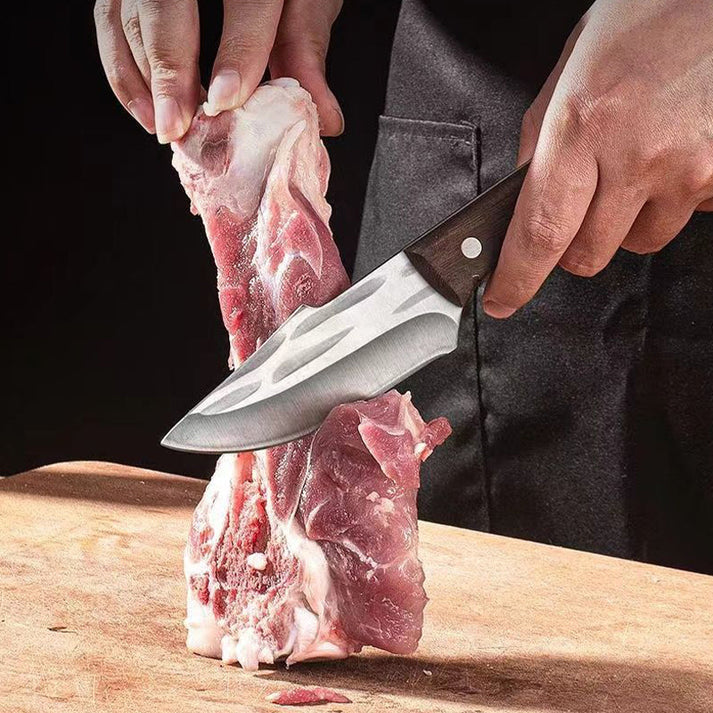 Boucher 🗡️🫎- Cuchillo súper afilado (REGALO🎁 FUNDA DE CUERO)