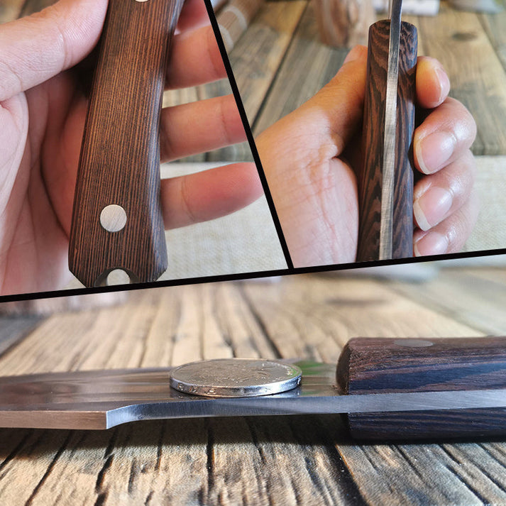 Boucher 🗡️🫎- Cuchillo súper afilado (REGALO🎁 FUNDA DE CUERO)