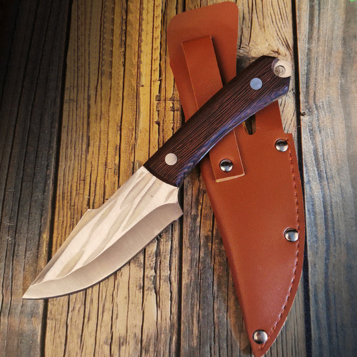Boucher 🗡️🫎- Cuchillo súper afilado (REGALO🎁 FUNDA DE CUERO)