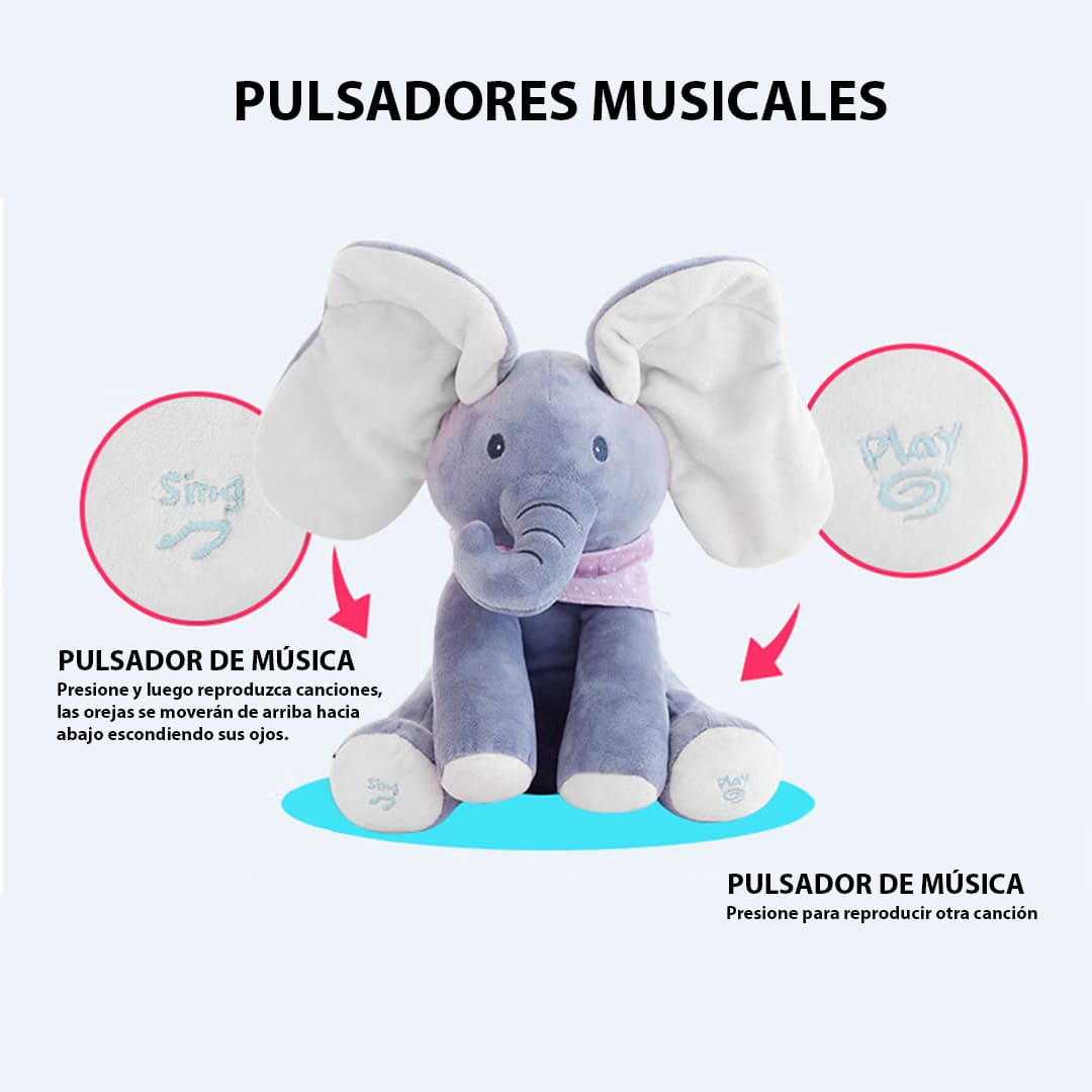 🐘 Elefante Interactivo Musical 🐘