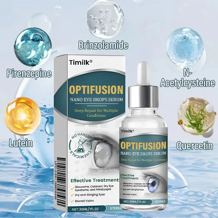 OptiFusion Nano - Suero oftalmológico en gotas para la restauración de la visión