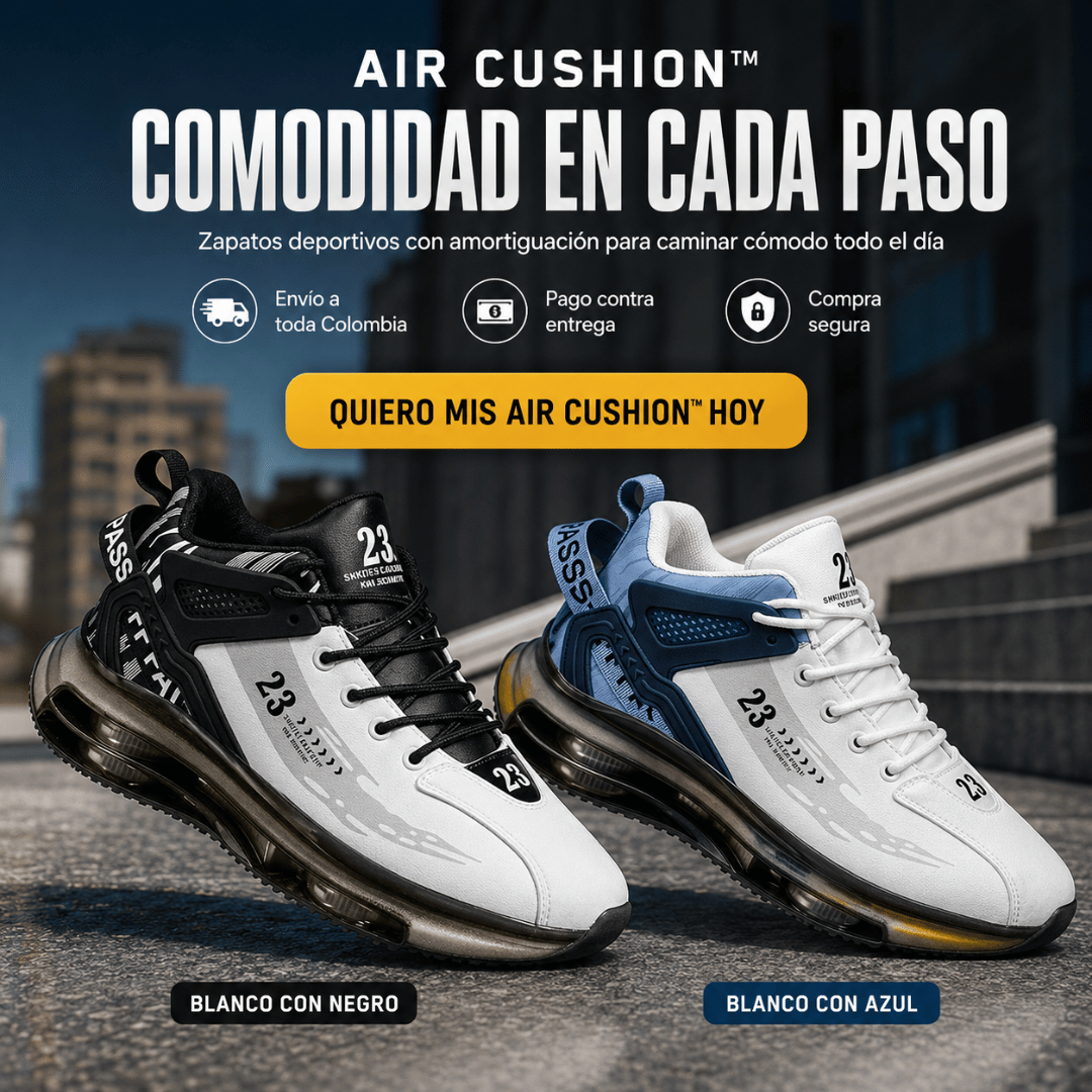 AirCushion™ Pro – Tenis de Amortiguación Urbana