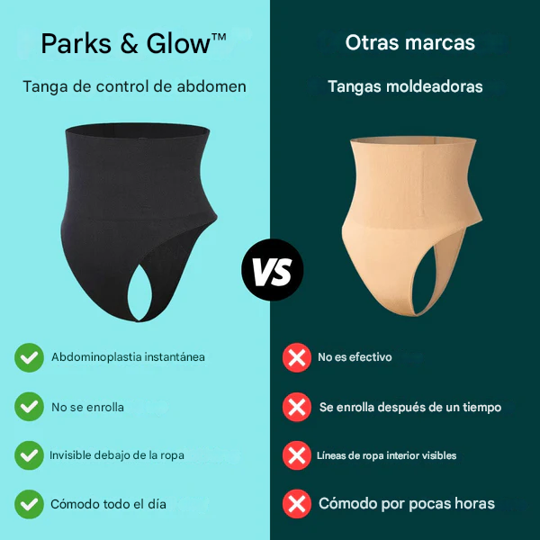 Tanga de control de abdomen Parks & Glow™