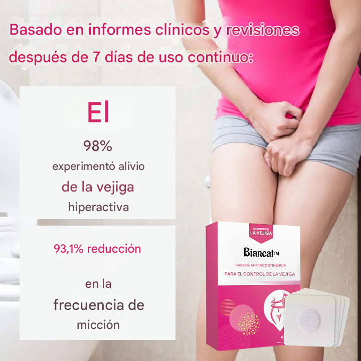 (SET X30🎁) 🩹💦Parche anti - incontinencia Biancat™ 💦🩹 Bladder Control