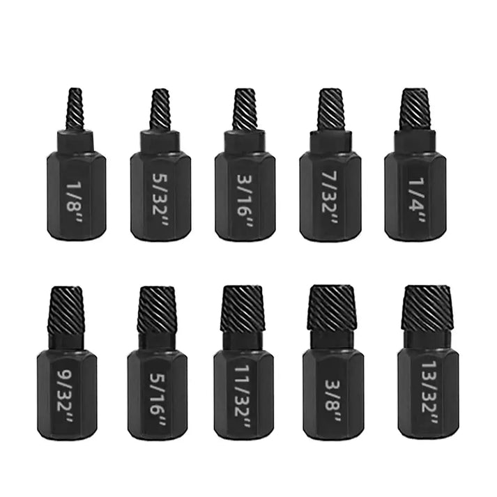Herramienta Para Quitar Tornillos De Cabeza Rota ( x10 Unidades )