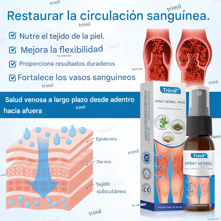 Trimil® Spray protector de venas a base de hierbas