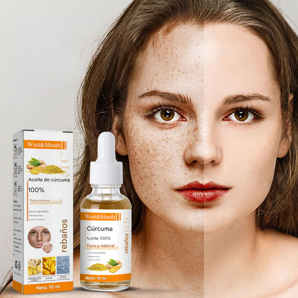 🧴🙂↕️Suero antiimperfecciones con aceite de cúrcuma🌿🔥