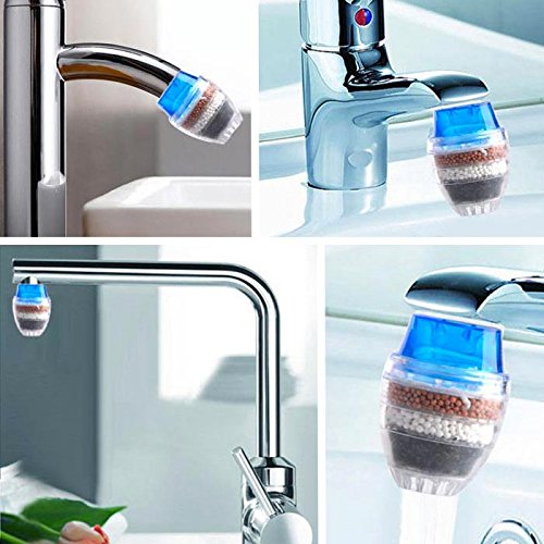 (Pague 1 lleve 2✨🔥) Filtro purificador de agua para grifo🚿