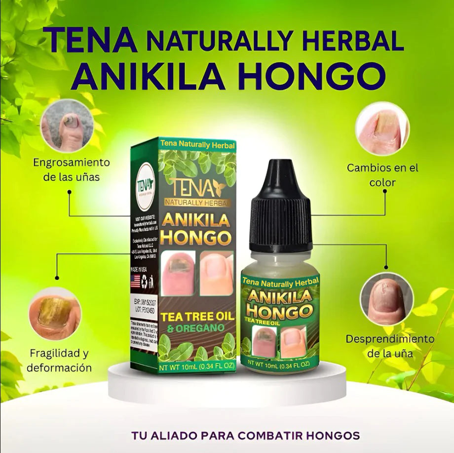 ANIKILA HONGO - COMBATE LOS HONGOS CON HIERBAS NATURALES