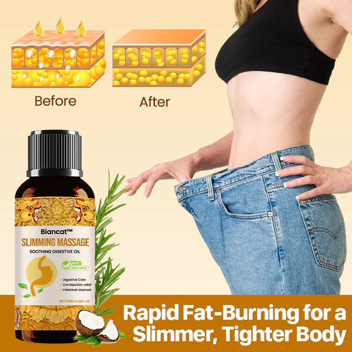 ¡PAGA 1 LLEVA 3! Aceite de masaje adelgazante para una digestión relajante