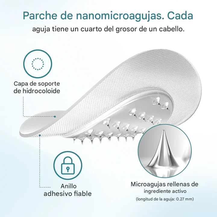 PureGLP - Parche de nanomicroagujas (Pack x30)