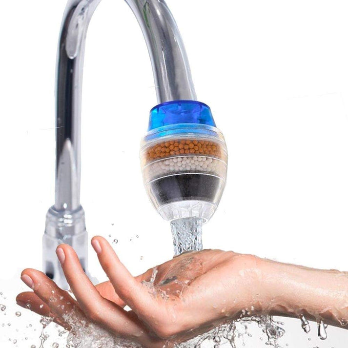(Pague 1 lleve 2✨🔥) Filtro purificador de agua para grifo🚿