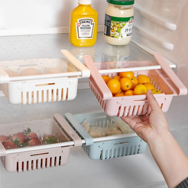 ( PACK POR 2 )ShelfSaver™ - Cesta De Almacenamiento Para Refrigerador