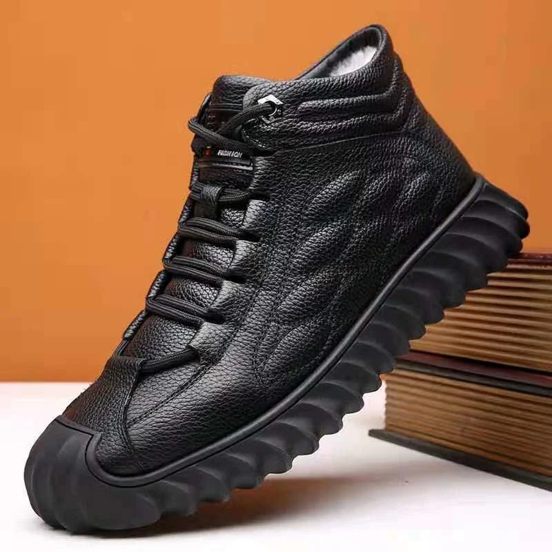 Leon™ - Botas de nieve de forro polar para hombre