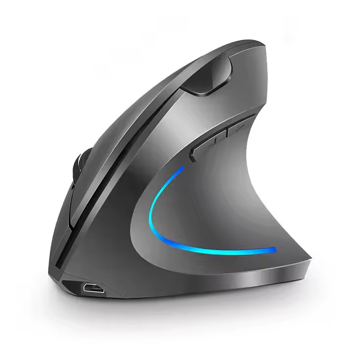 ErgoLift™ - Mouse Óptico Vertical Ergonómico Inalámbrico Recargable Por USB