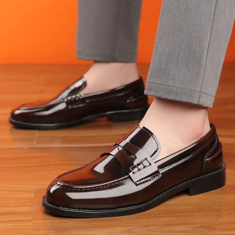 Oxford Shine™ – Zapato De Cuero Clásico Ortopédico