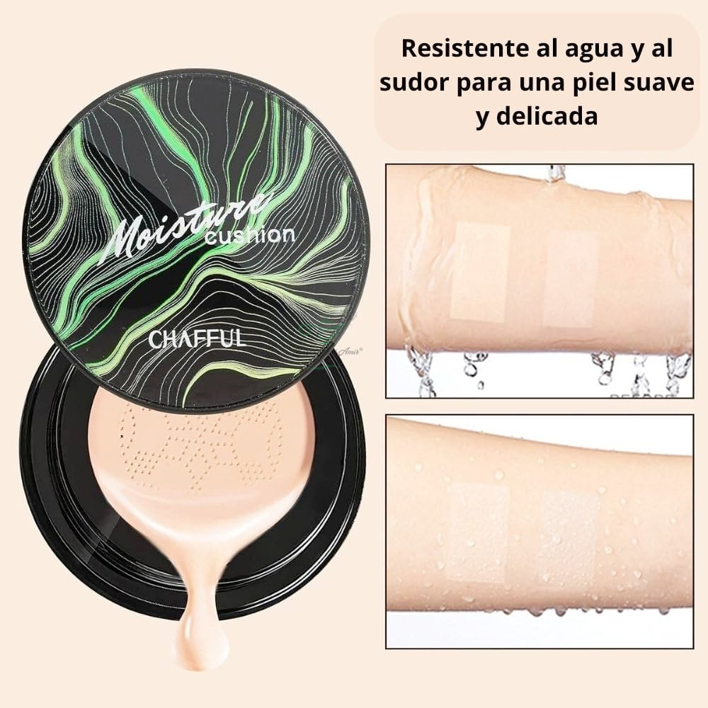 Base de maquillaje moisture (Se adapta a tu tono de piel)