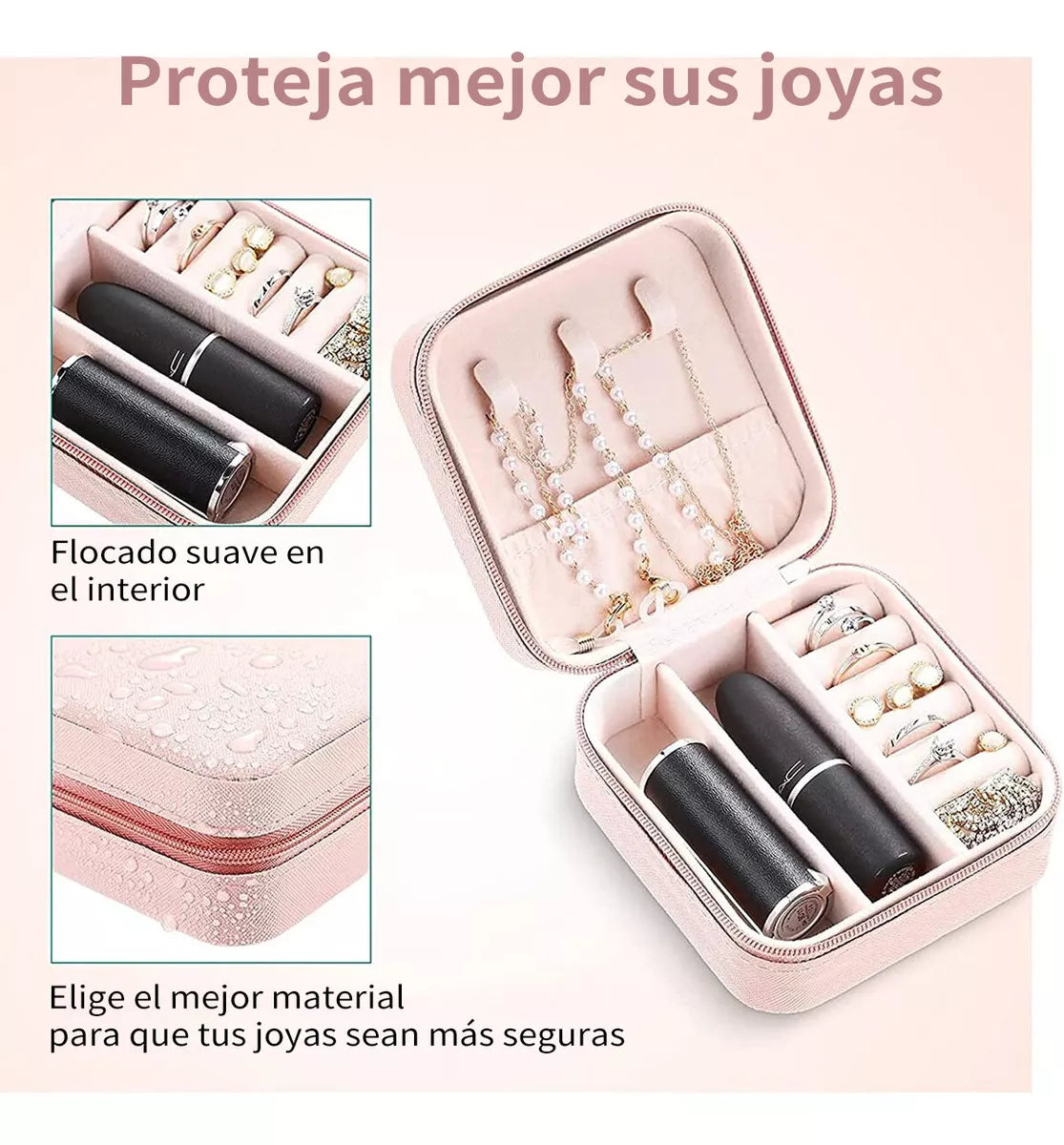 GlamPocket™ – Organizador de Joyas Portátil