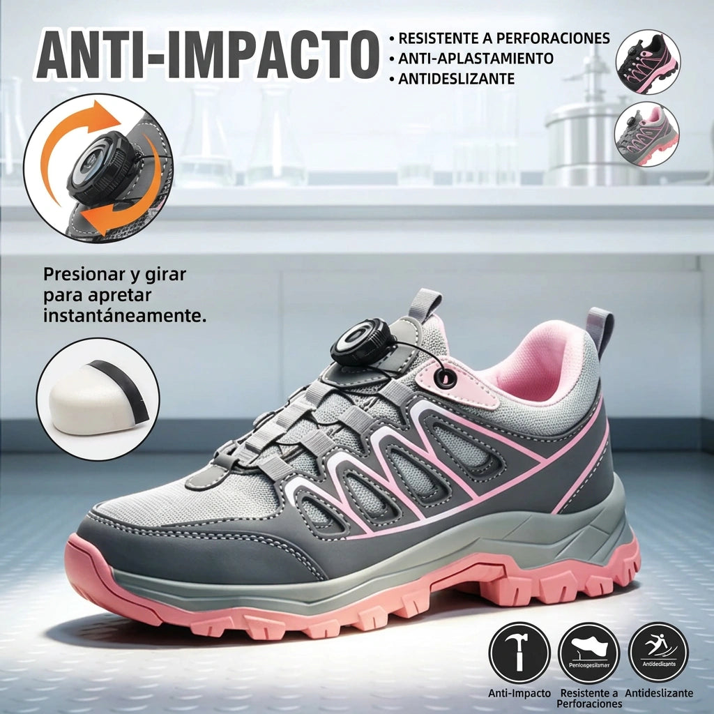 Calzado de seguridad S3 para mujer: tan cómodo como las zapatillas deportivas