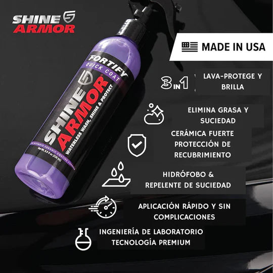 Shine Armor™ - Restaurador de Pintura, Brillo y elimina Rasguños