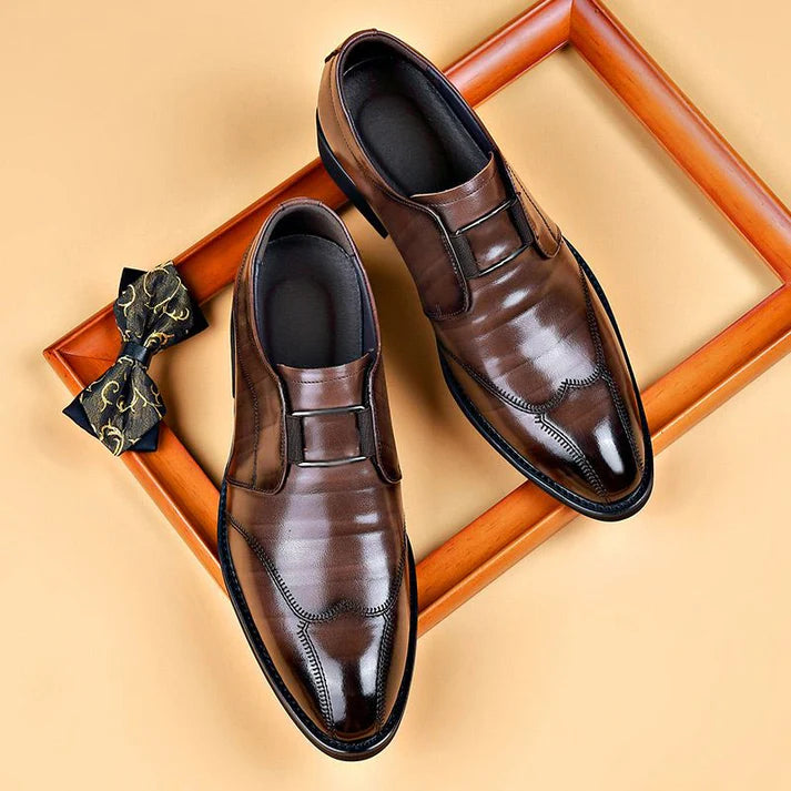 2025 NUEVOS ZAPATOS DE CUERO PARA HOMBRE