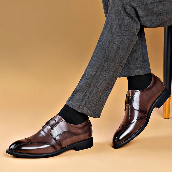 2025 NUEVOS ZAPATOS DE CUERO PARA HOMBRE