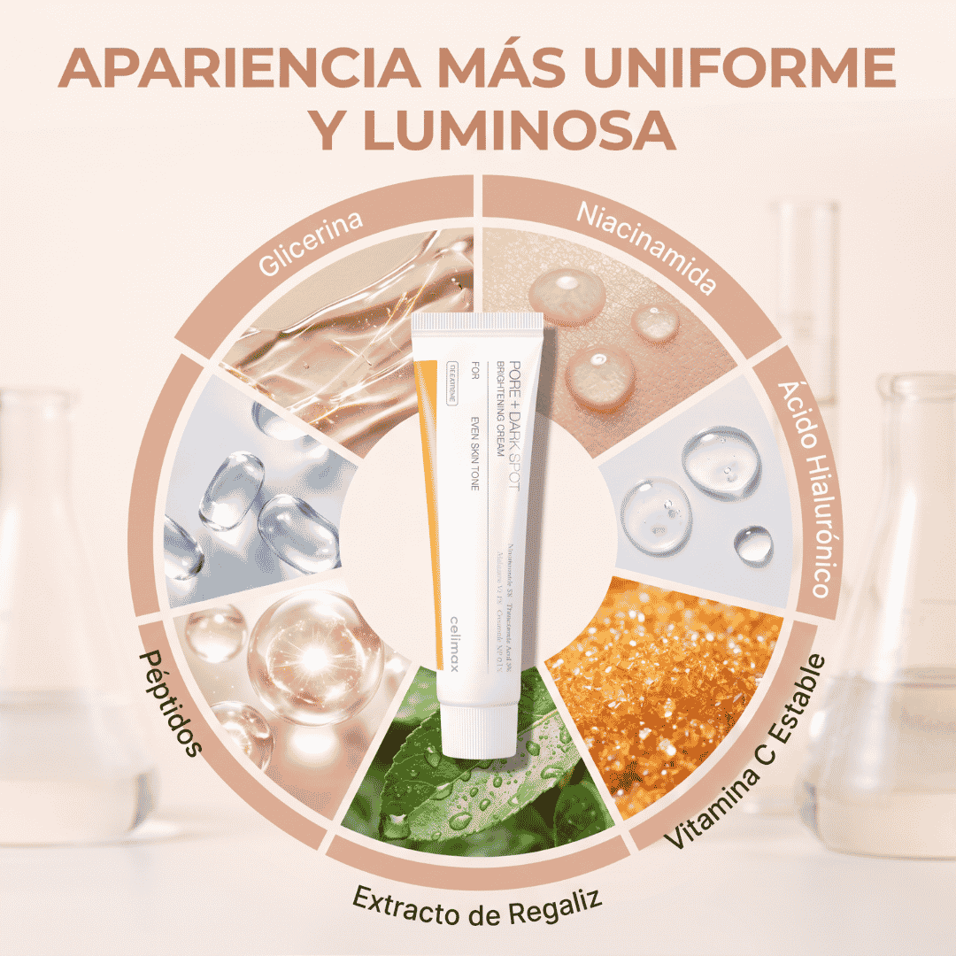 Crema Aclaradora De Poros Y Manchas Oscuras