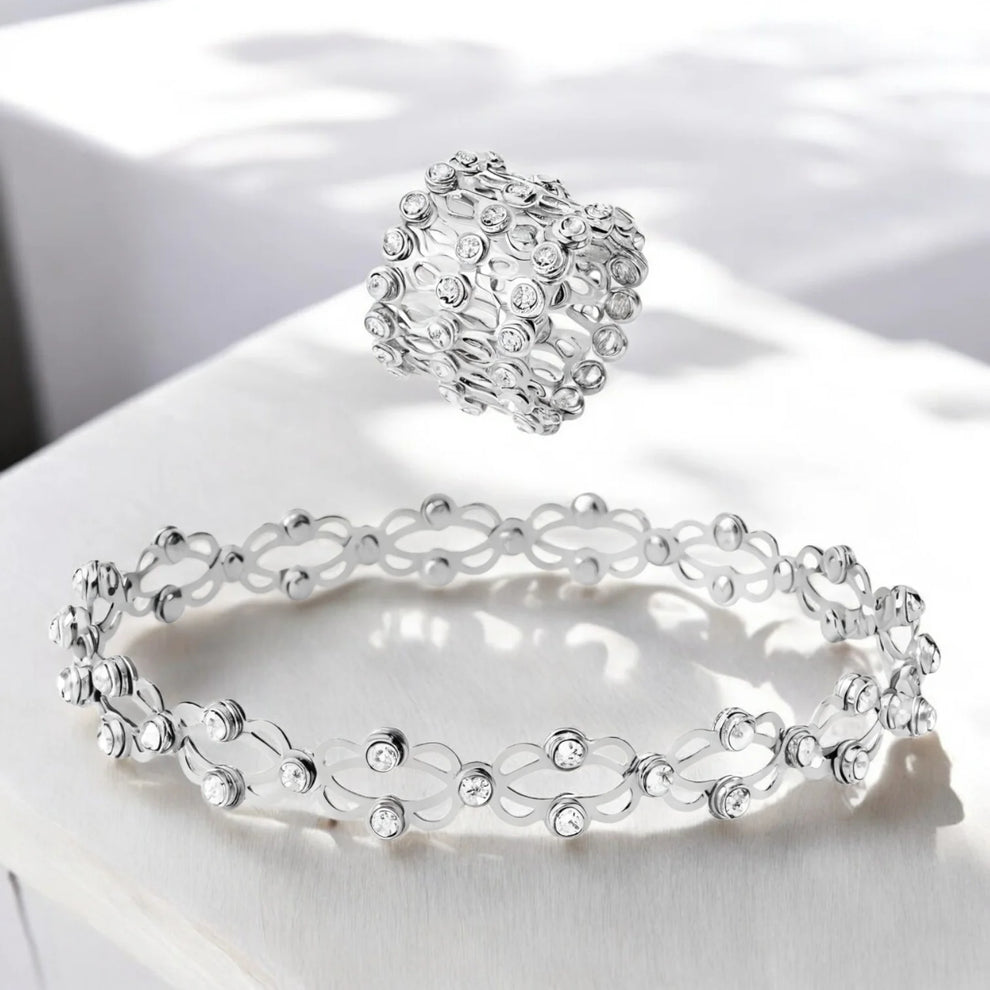 LuvoraLuxe™ - Pulsera De Anillo Expandible