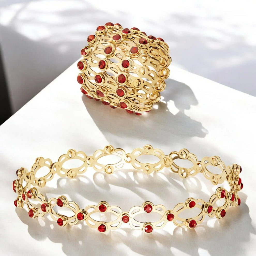 LuvoraLuxe™ - Pulsera De Anillo Expandible