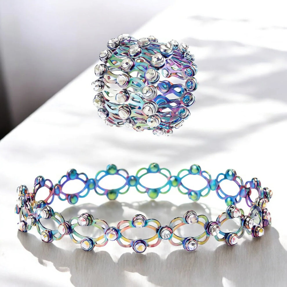 LuvoraLuxe™ - Pulsera De Anillo Expandible