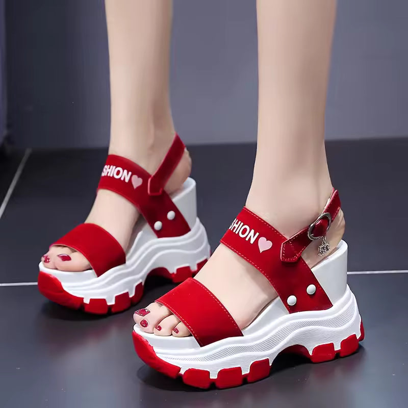UrbanHearts™ - Sandalias De Plataforma