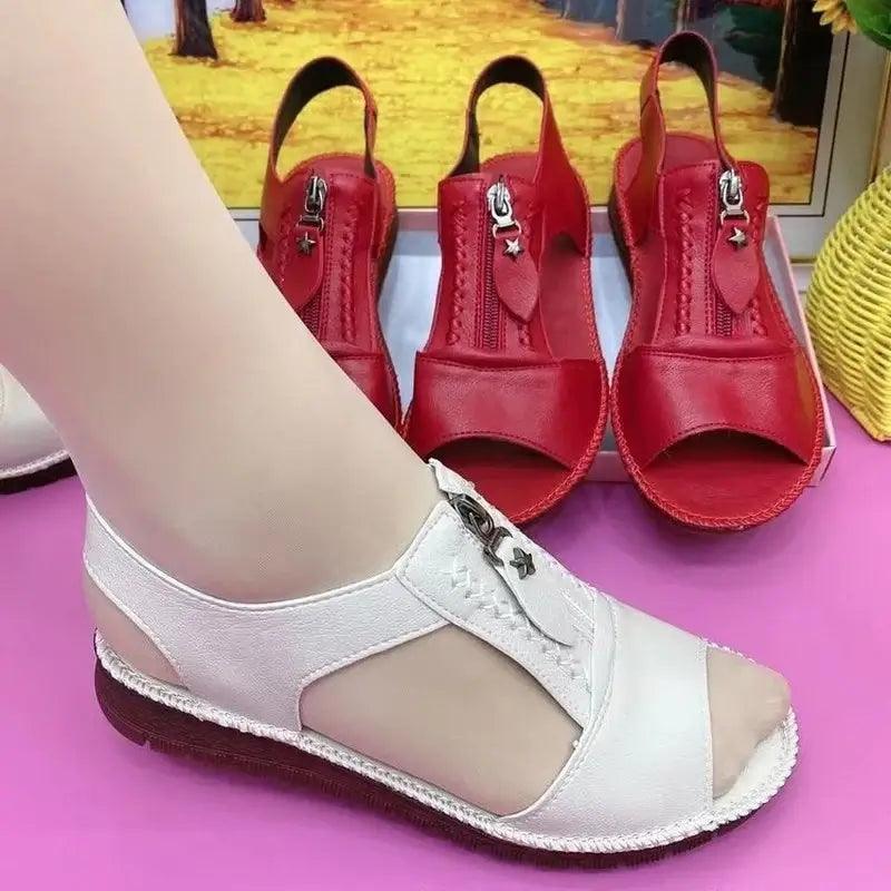 Gênova™ - Sandalia Ortopédica Femenina Cómoda