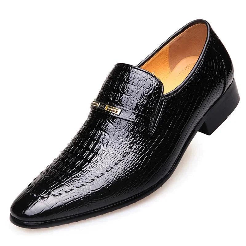 Mocasín de Cuero Crocodille™ con proceso texturizado 🎁 Outlet Mario Hernández 🎁