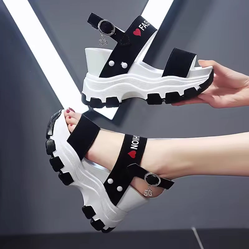 UrbanHearts™ - Sandalias De Plataforma