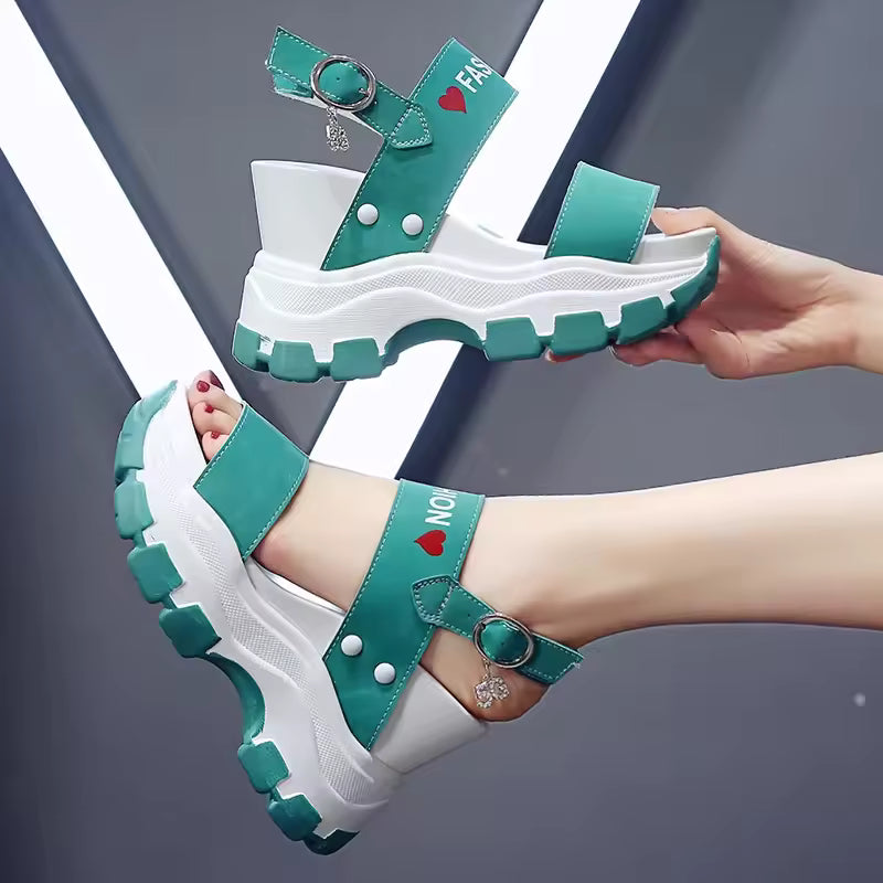 UrbanHearts™ - Sandalias De Plataforma