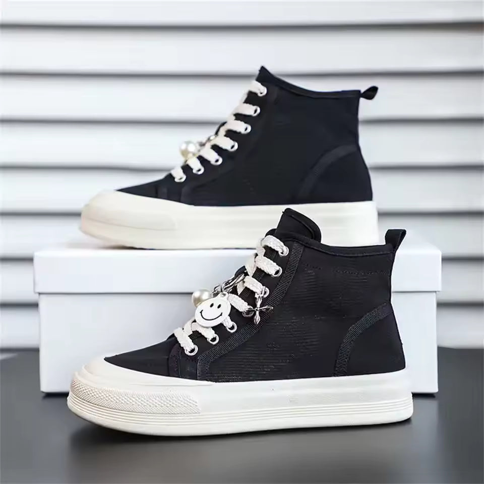 Zapatillas Altas Smile™ – Estilo Urbano + Comodidad Todo el Día
