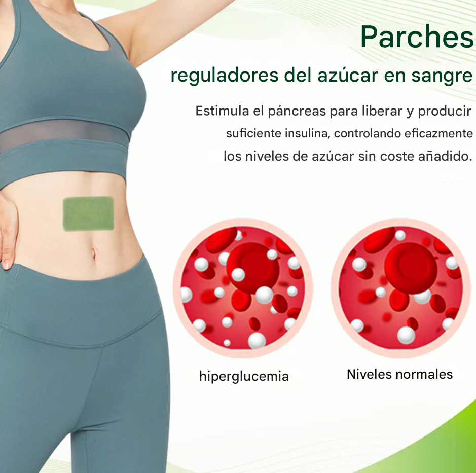 👨⚕️Paga 10 Lleva 30👨⚕️Parches de soporte transdérmico para el control de la glucosa