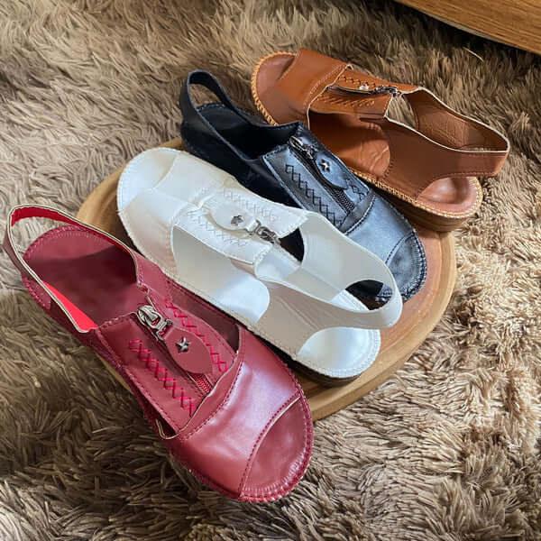 Gênova™ - Sandalia Ortopédica Femenina Cómoda