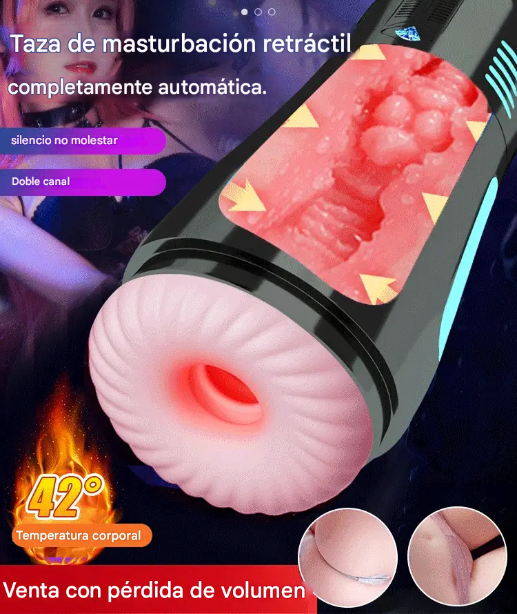 【Entrega discreta】Copa de relajación retráctil🤤 manos libres totalmente automática💦