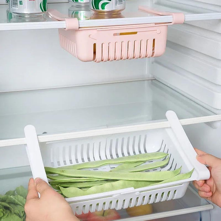 ( PACK POR 2 )ShelfSaver™ - Cesta De Almacenamiento Para Refrigerador