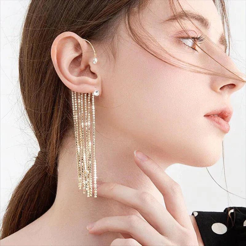 SwingShine - Aretes de lujo Look Crystal