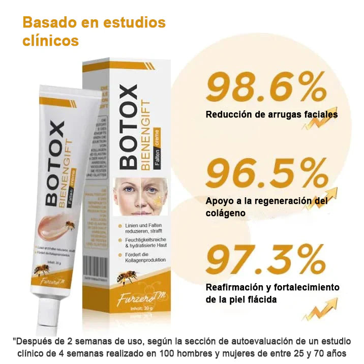 🔥PROMO 2x1 ✨Fuerzero™ Crema Eliminadora De Arrugas Con Veneno De Abeja Y Efecto Botox🔥
