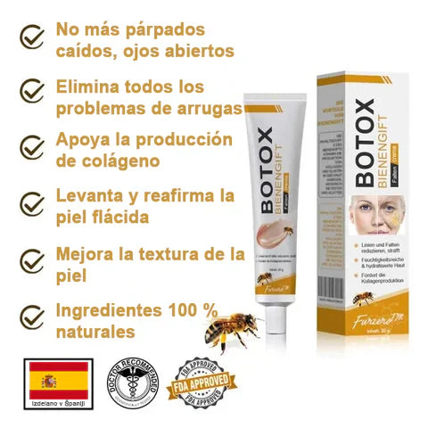 🔥PROMO 2x1 ✨Fuerzero™ Crema Eliminadora De Arrugas Con Veneno De Abeja Y Efecto Botox🔥