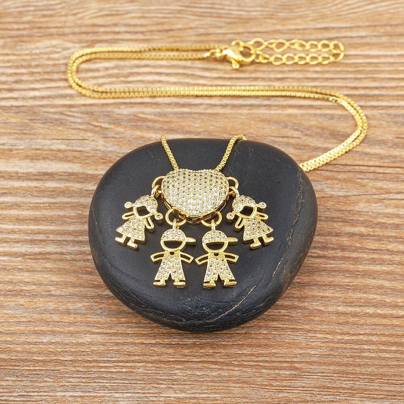 ✨ "Collar Vínculo Eterno® - Amor de Madre Personalizado"