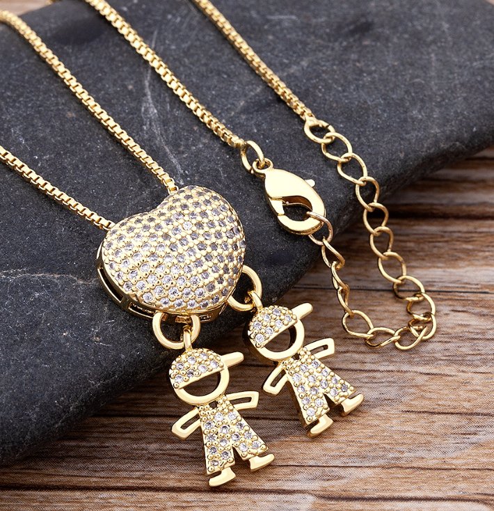 ✨ "Collar Vínculo Eterno® - Amor de Madre Personalizado"