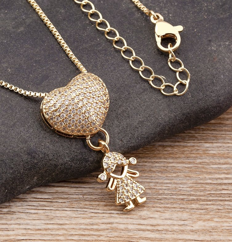 ✨ "Collar Vínculo Eterno® - Amor de Madre Personalizado"
