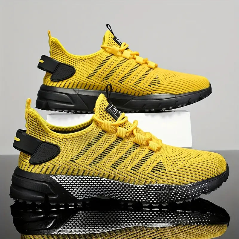 Running™ - Tenis de malla fina transpirable hueco para hombre